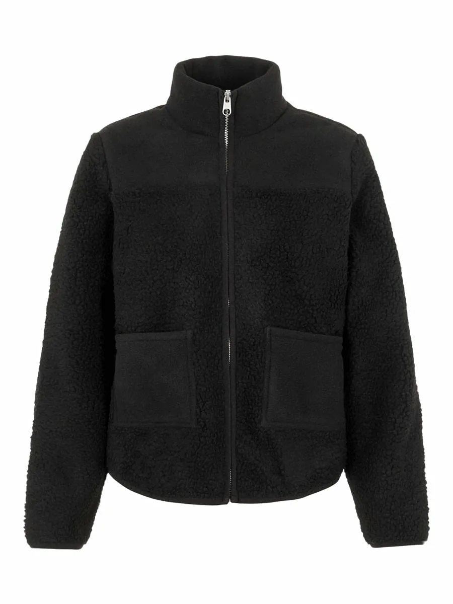 Pieces Orsadie Teddy giacca donna morbida calda