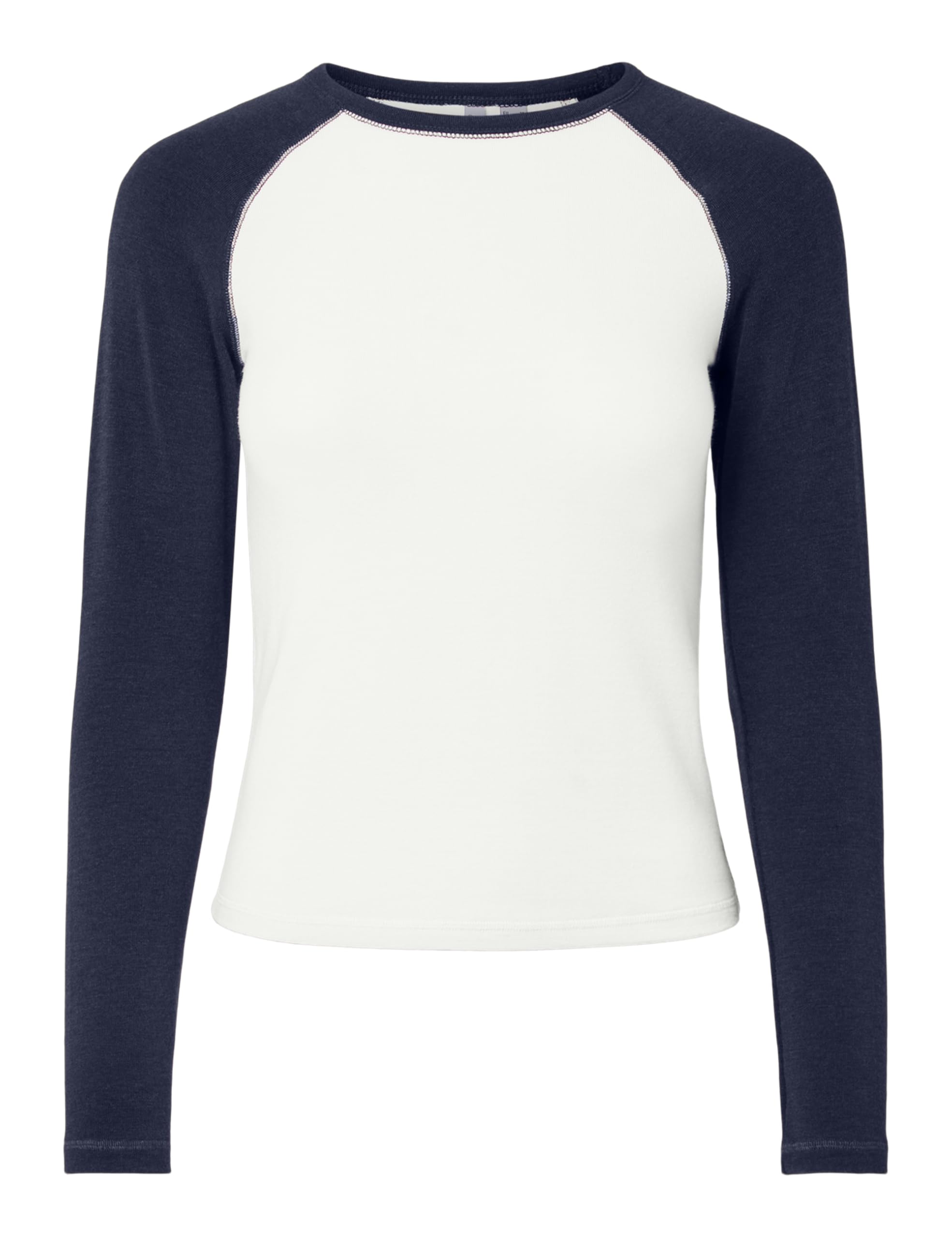 Pieces Pcannalina LS O-Neck Top Jrs D2D top taglia M girocollo