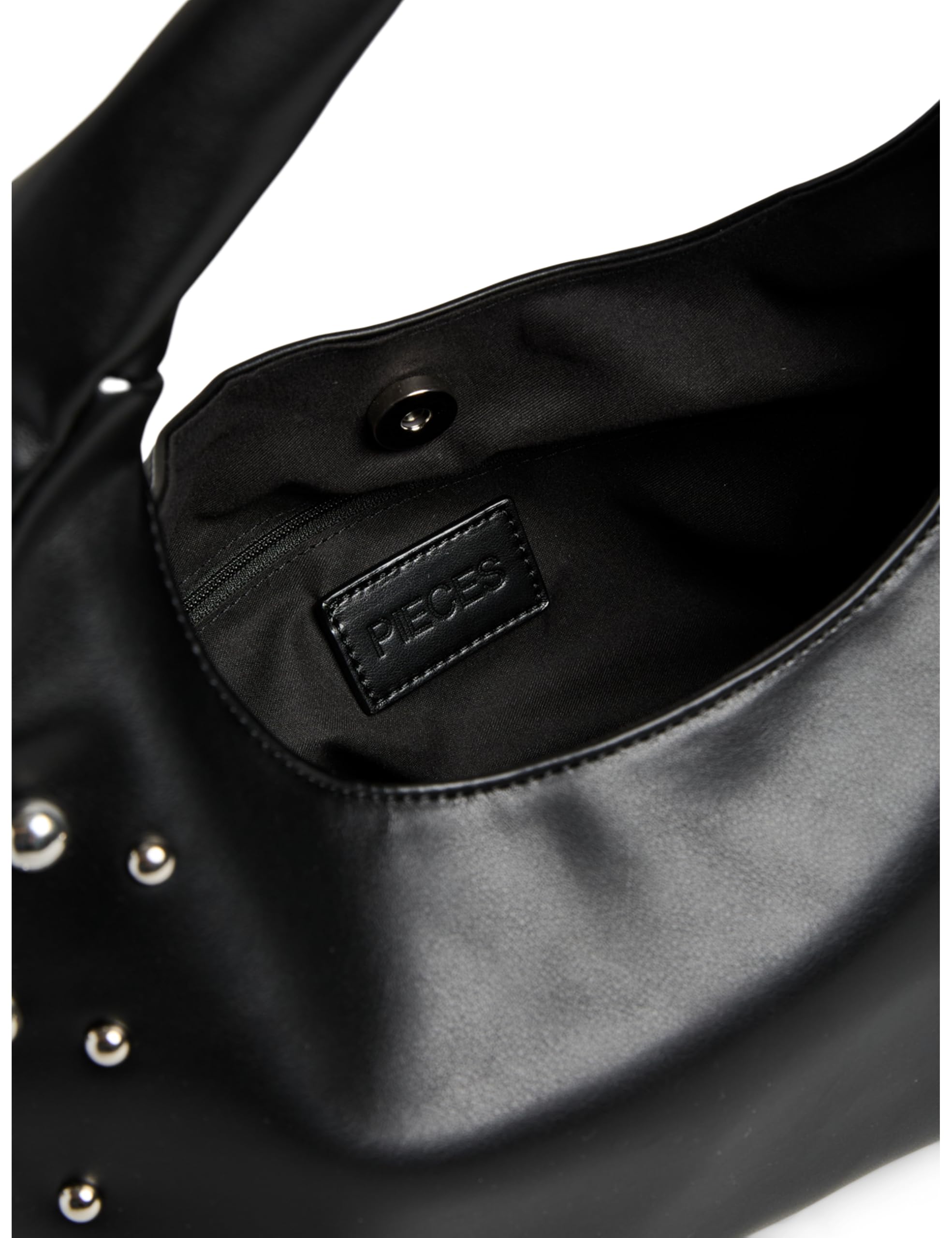 Pieces Pcgessica Studs Shoulder Bag borsa tracolla nera borchie