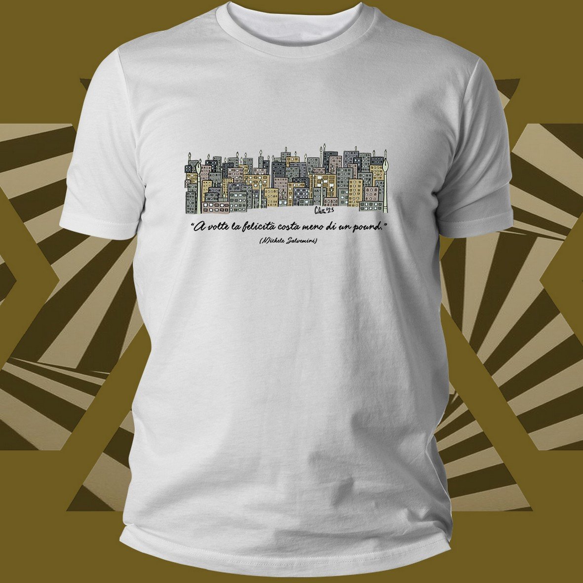 Matrix Music Store Tribe-Tee Coletta China Town t-shirt unisex cotone