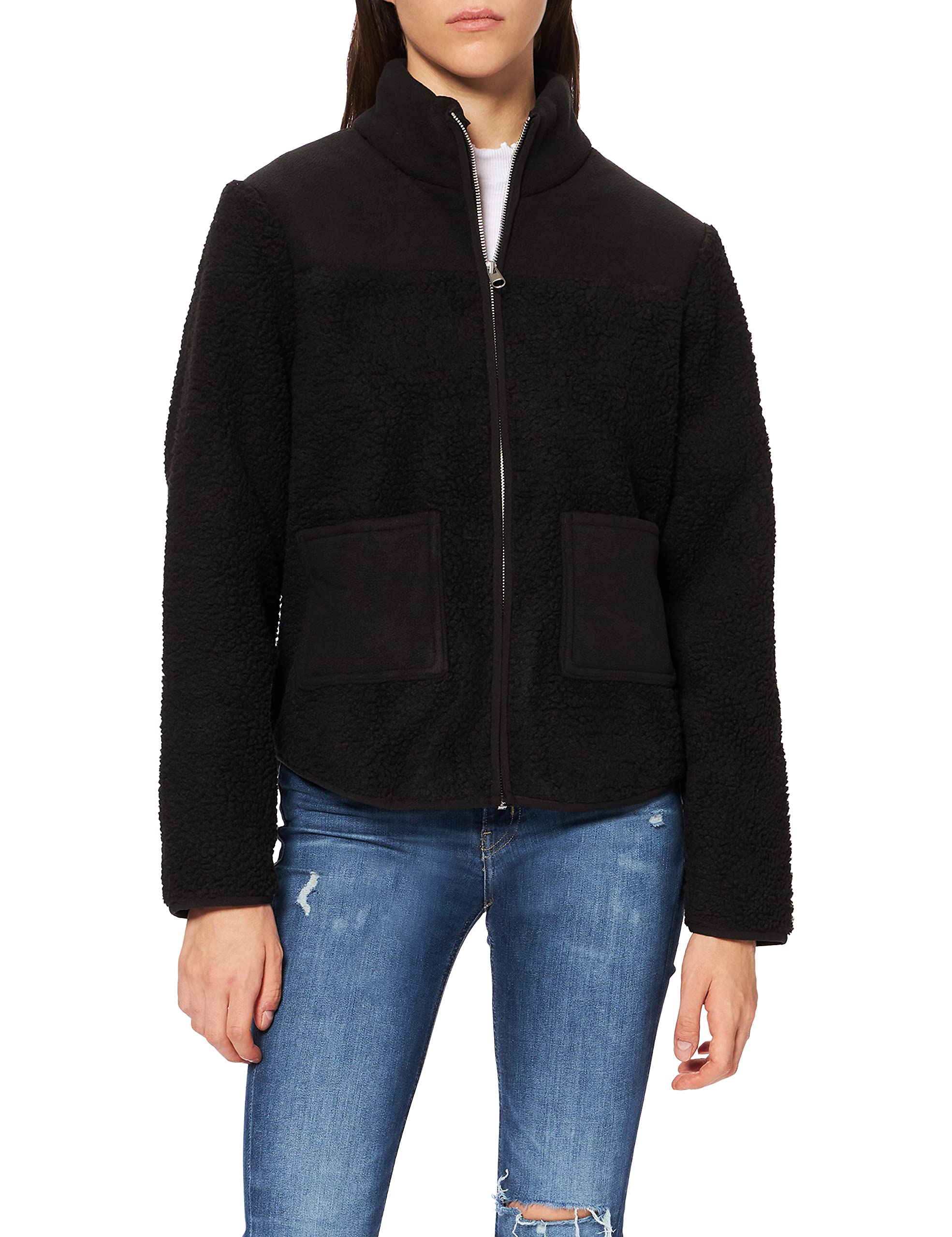 Pieces Orsadie Teddy giacca donna morbida calda