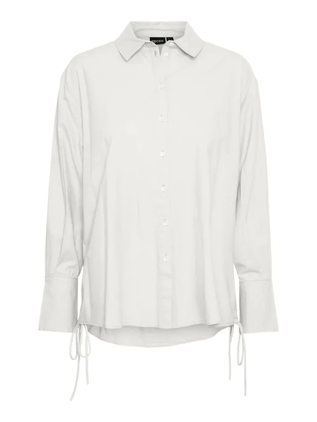 PIECES Pckayce LS Shirt BC camicia taglia M manica lunga