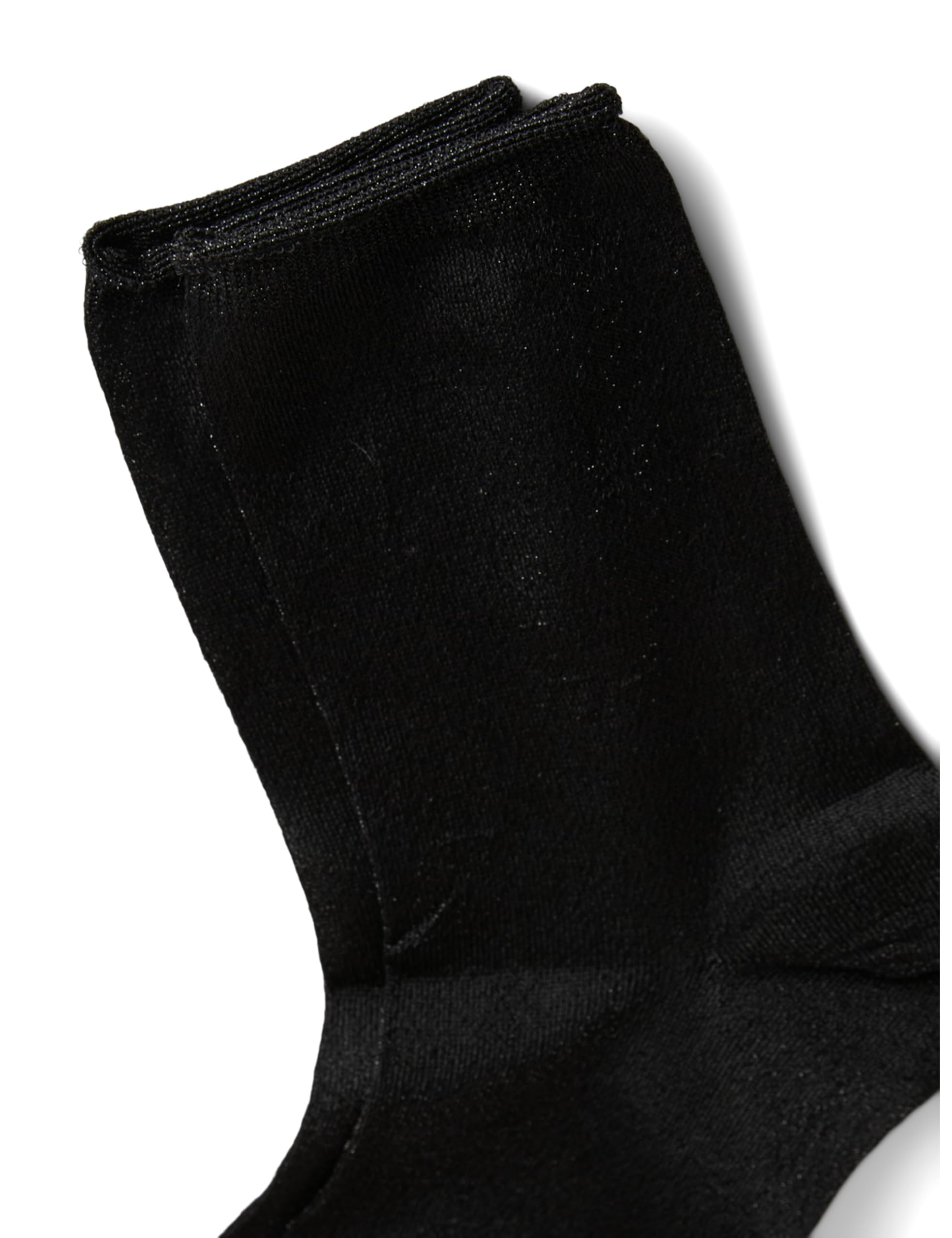 Pieces Pcellamia calzini glitter donna nero