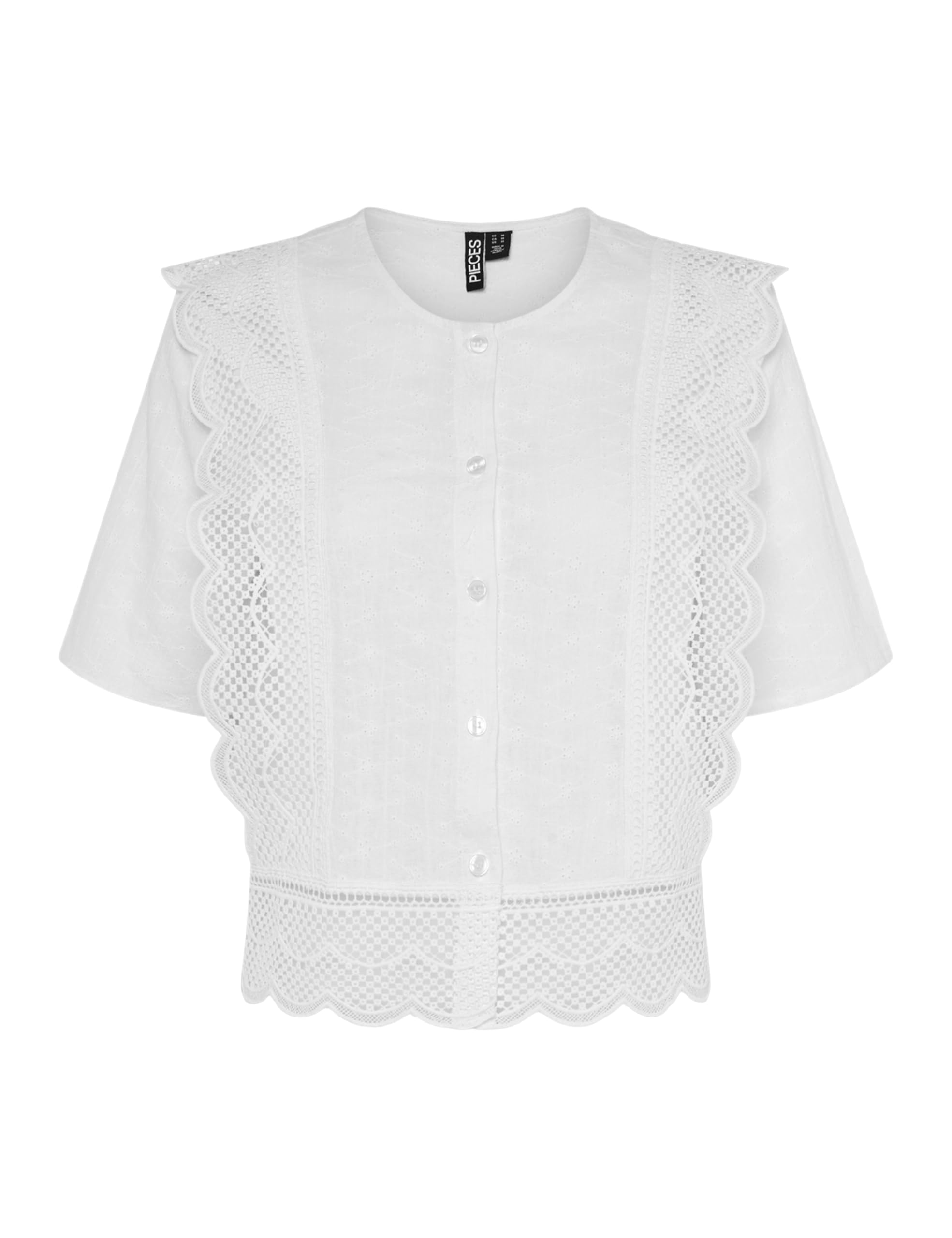 Pieces Pcsiminna SS Top maglietta donna L manica corta
