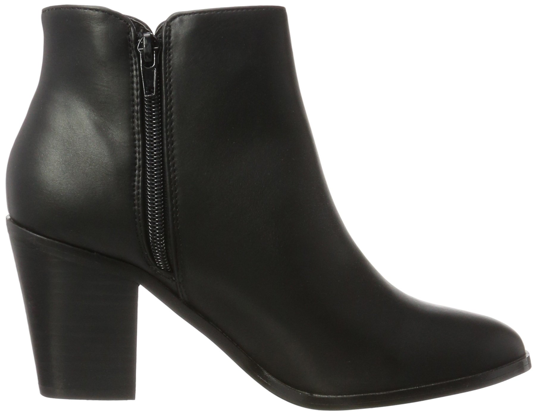 Pieces Pspera Boot stivaletti donna neri pelle con zip