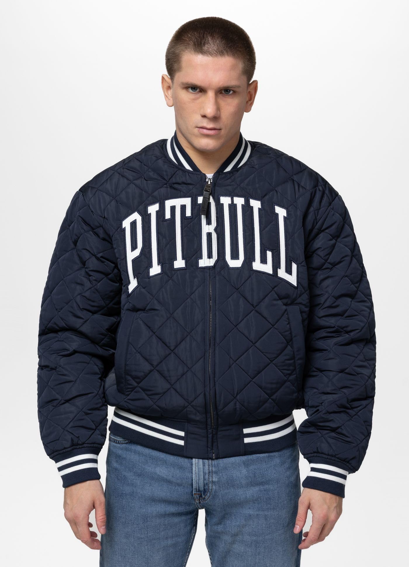 Pitbull Jupiter bomber uomo trapuntato taglia XL