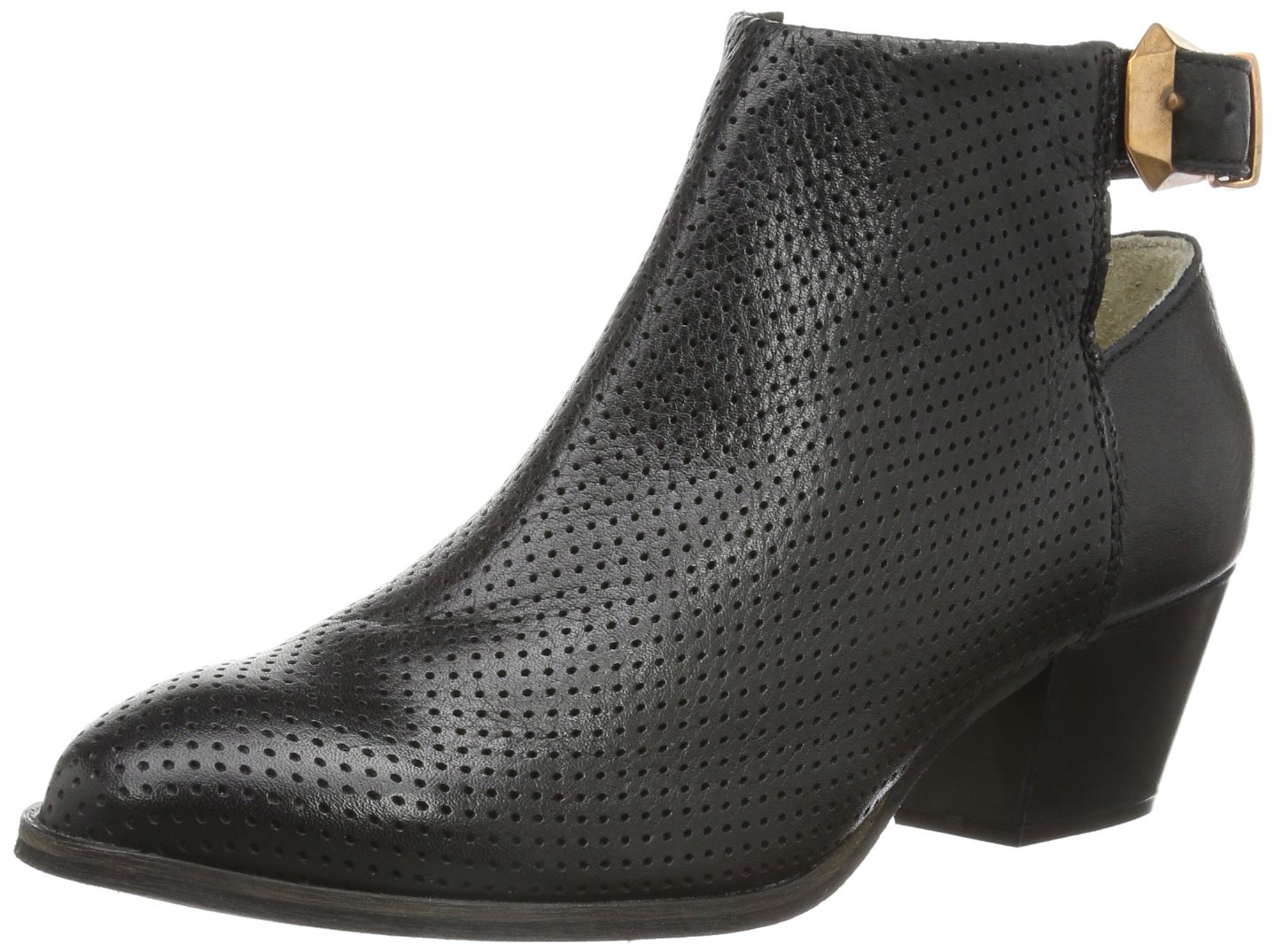 Pieces Sia Leather Boot Black stivali donna 38