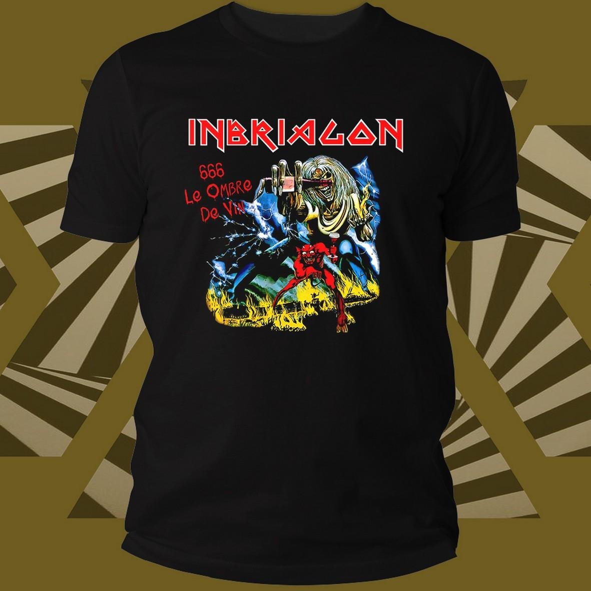 Matrix Music Store Alcoholic-Tee Rex Inbriacon t-shirt cotone unisex
