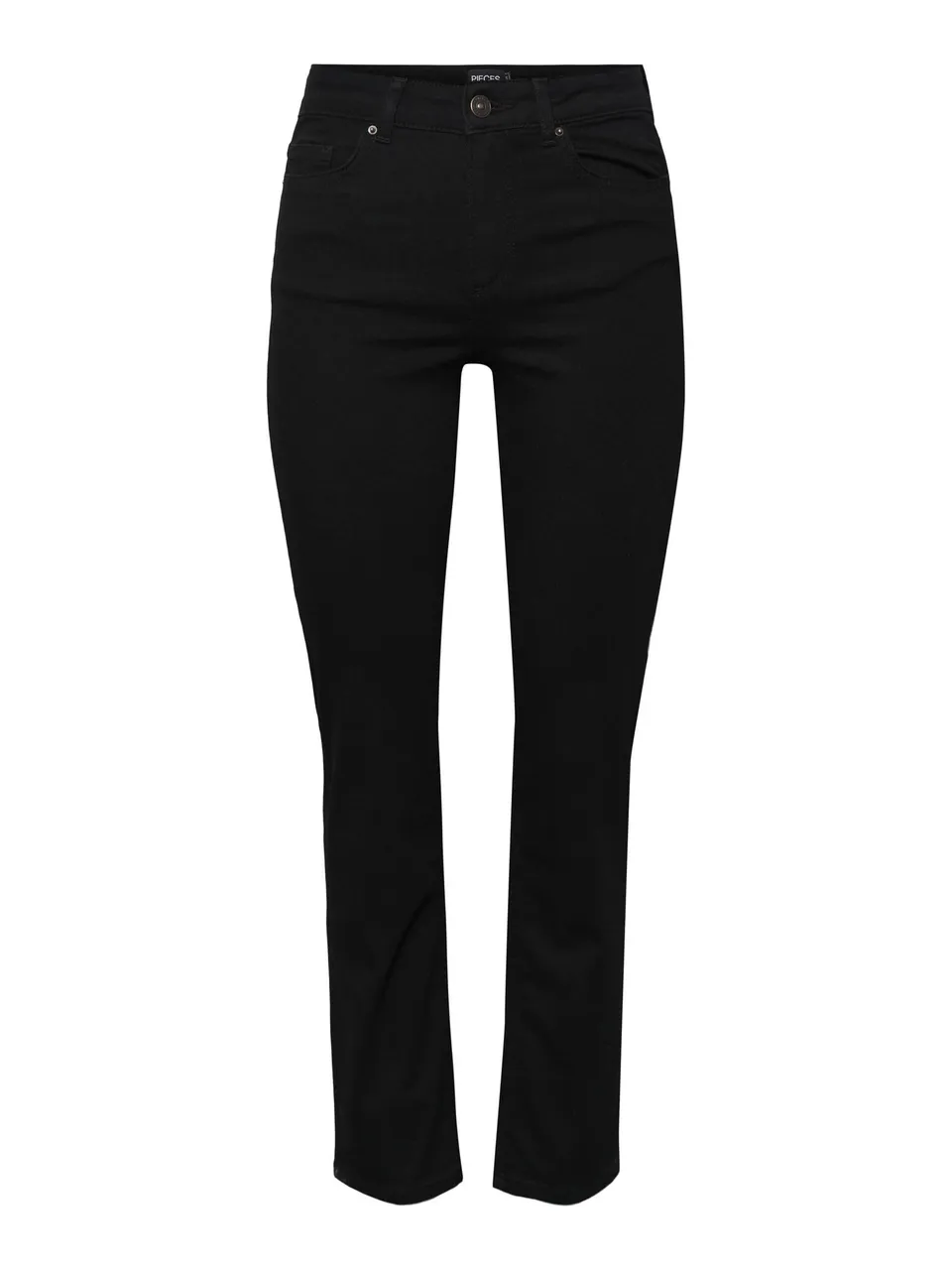 PIECES Pantaloni Donna Denim Nero 30W/30L Uso Quotidiano