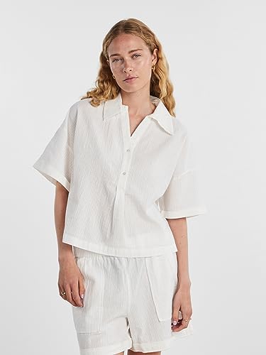 Pieces Pckiana SS Shirt camicia paradise green L