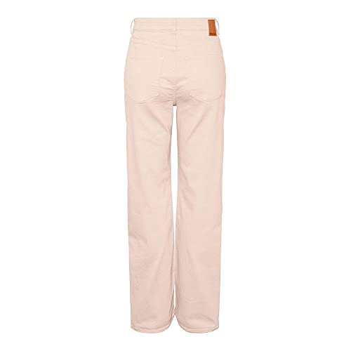 PIECES Pcholly HW Wide Colour Noos BC Jeans Donna Vita Alta