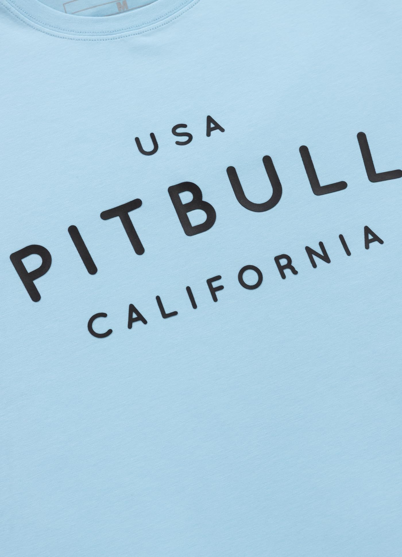 Pitbull USA Cal T-Shirt Uomo L Slim Fit Cotone