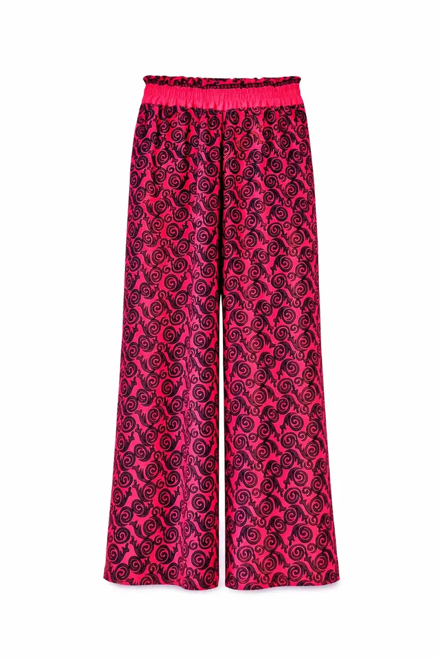 el.residu Madhu Sari #5 pantaloni viscosa taglia S/M