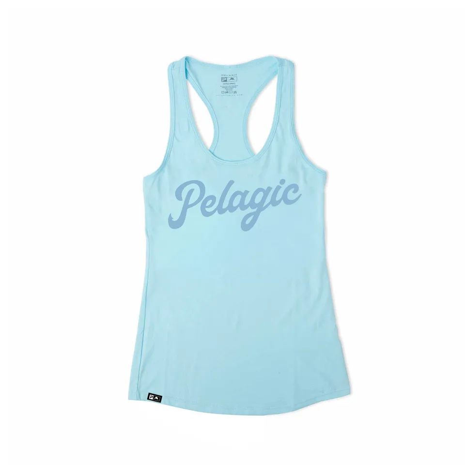 Pelagic Hook Script Ws canotta donna azzurro chiaro