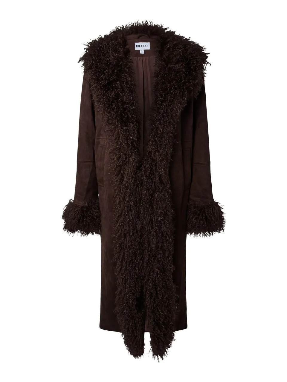 Pieces Pcnanna Brushed Long giacca lunga donna XL
