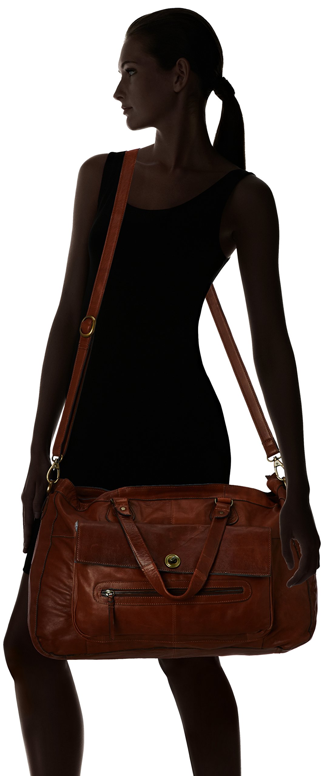 Pieces PS Totally Royal borsa tracolla pelle donna viaggio