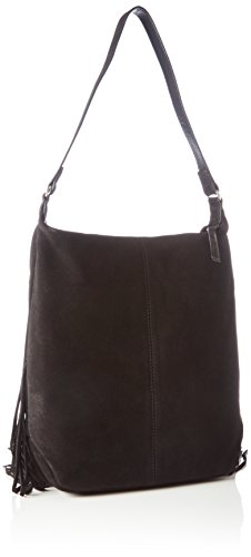 Pieces Pcbritt borsa tracolla camoscio frange
