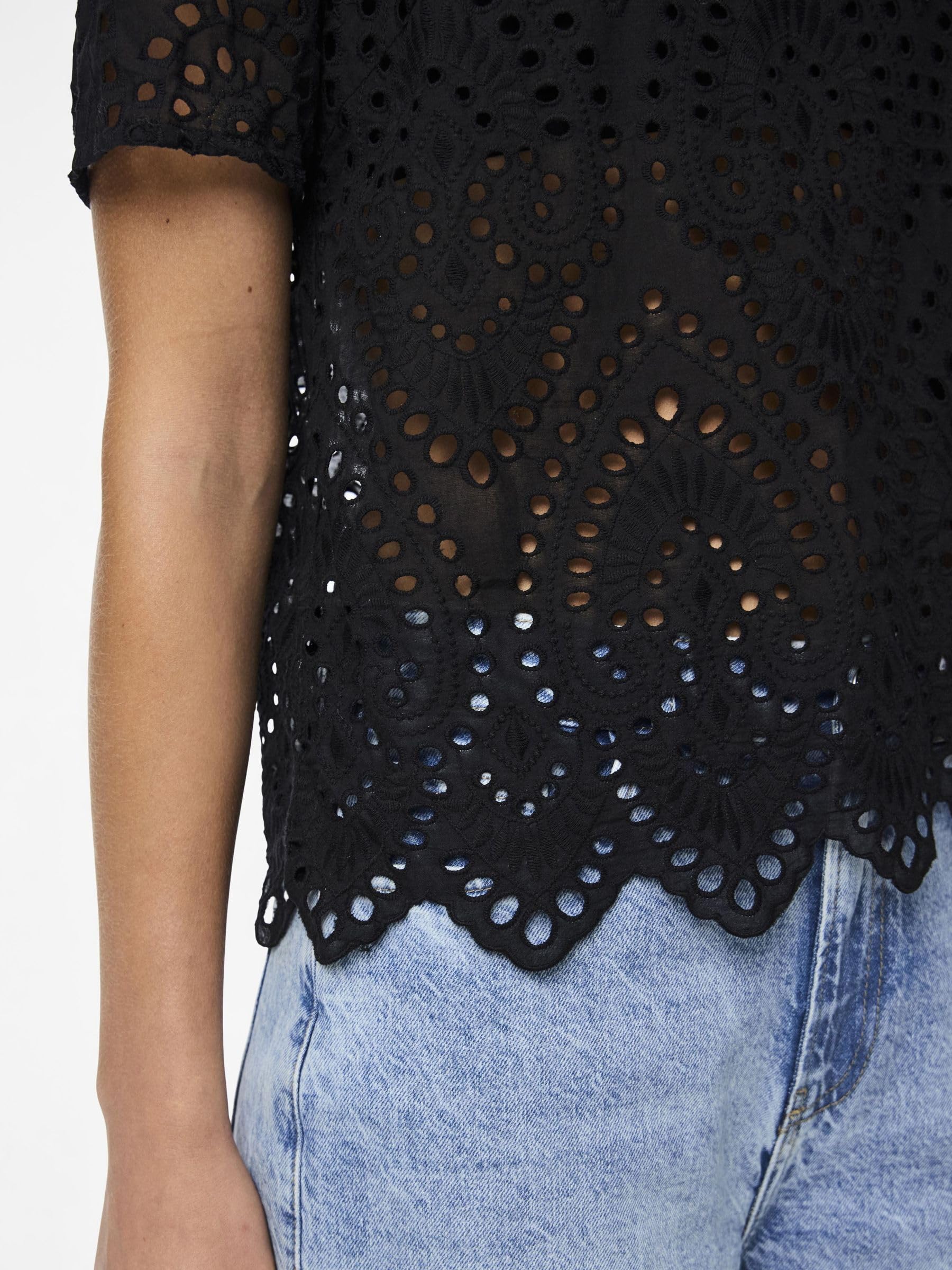 Pieces Pcnastian SS Top t-shirt donna taglia XS quotidiana