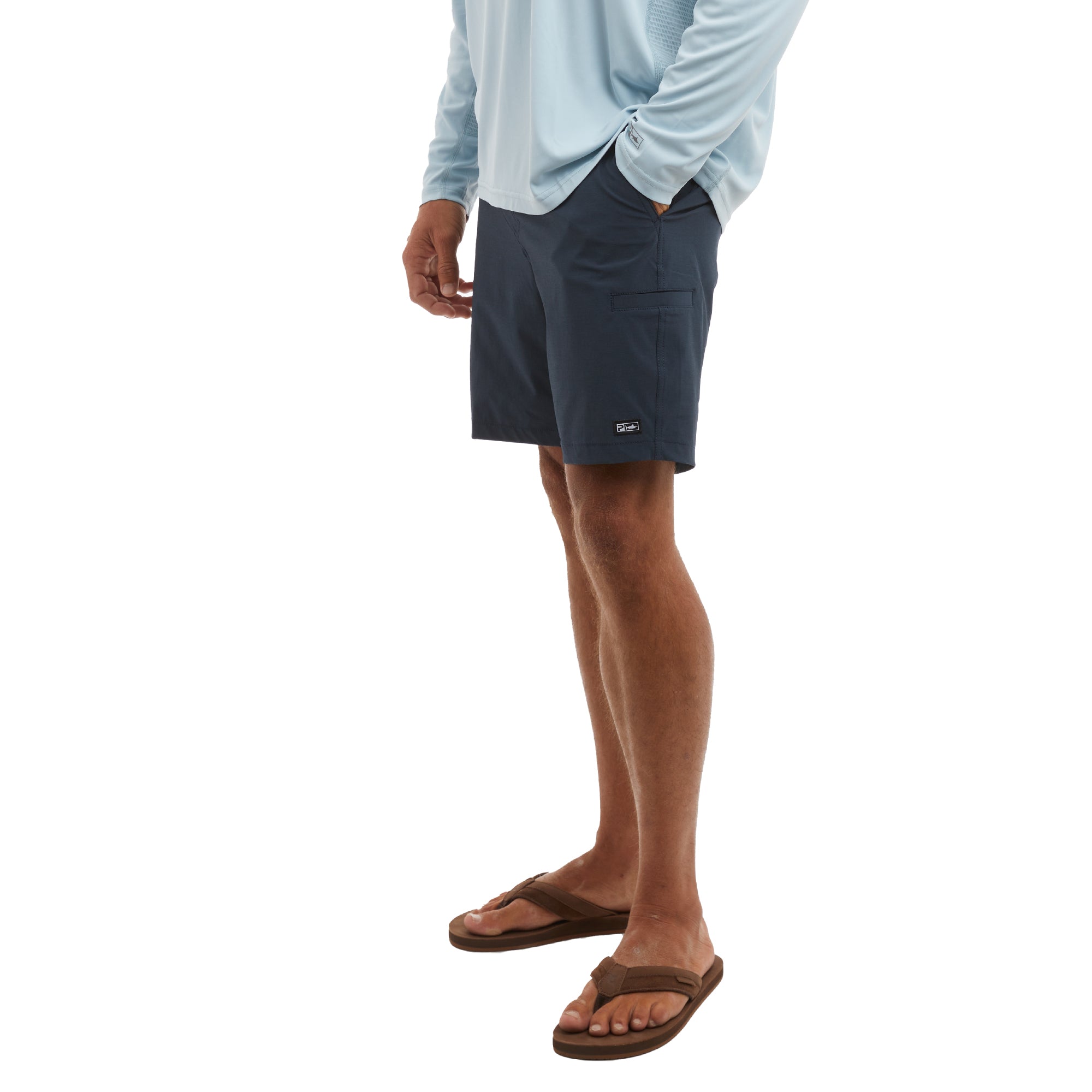 Pelagic Mako pantaloncini blu navy elasticizzati
