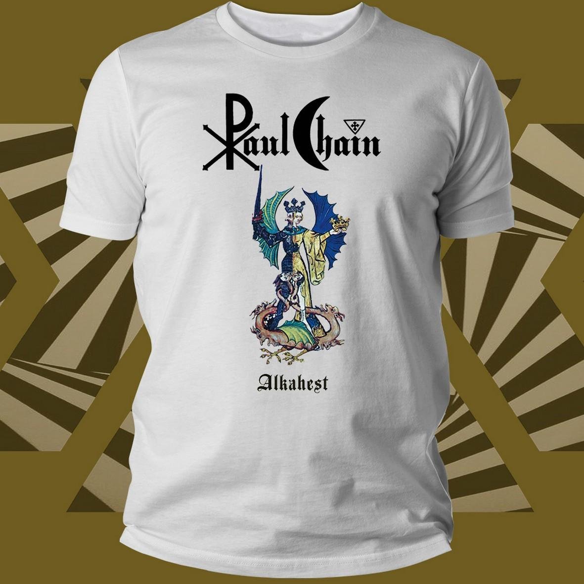 Matrix Music Store Chain Paul Alkahest Black Logo t-shirt cotone