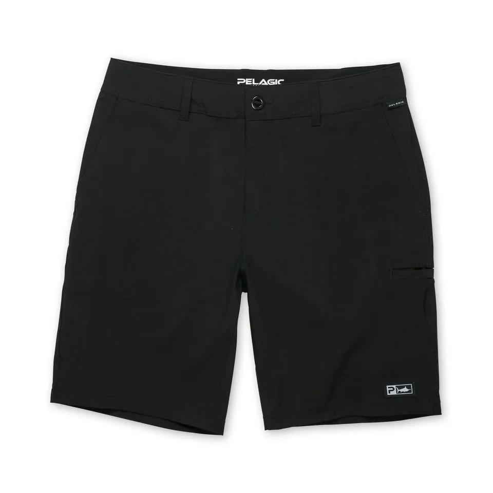 Pelagic Mako shorts uomo neri tessuto elasticizzato