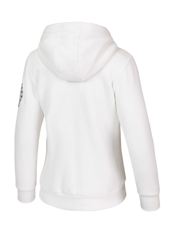 Pitbull Ruffina PB felpa donna zip cappuccio pelo