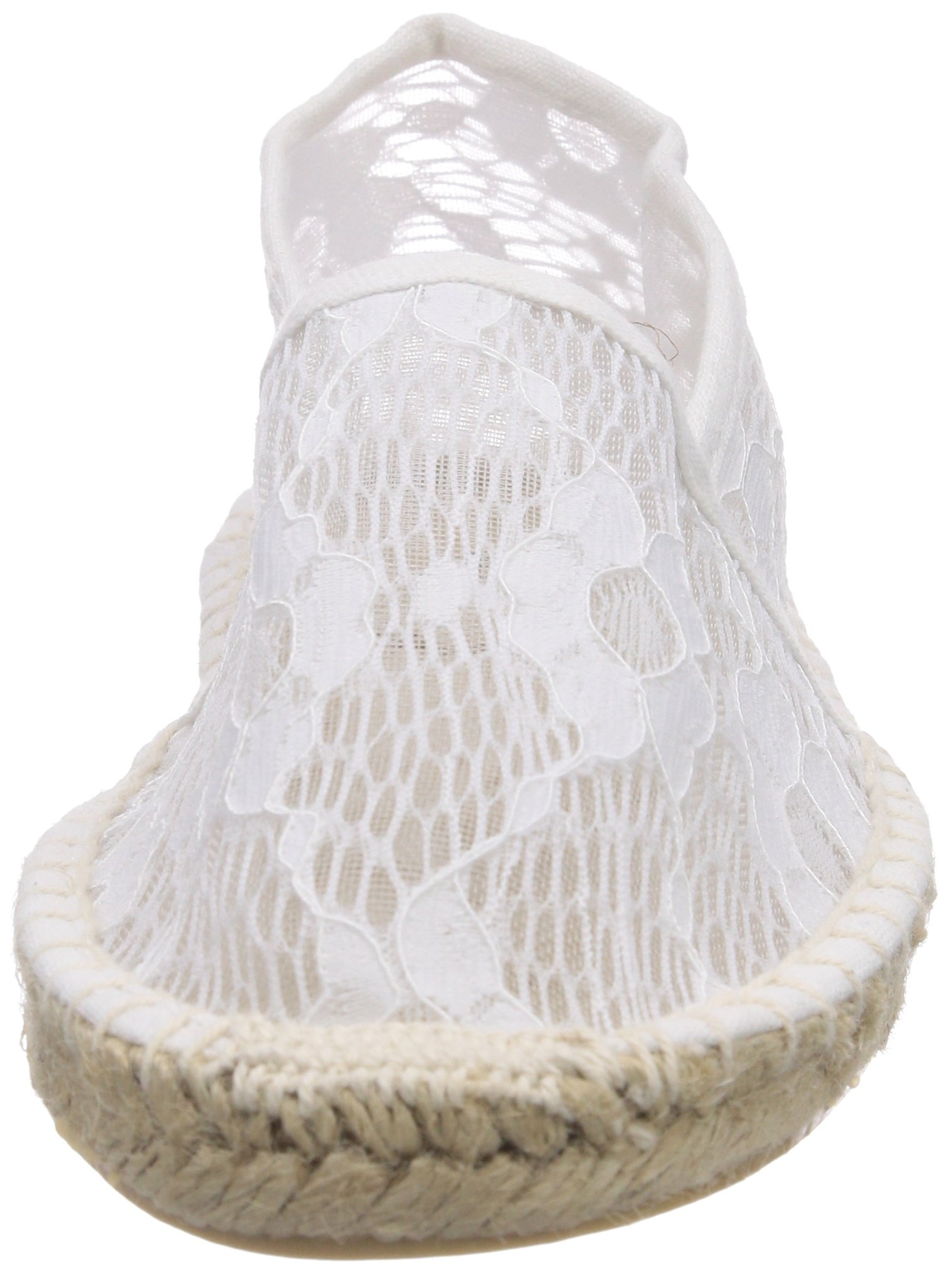 PIECES Haisha espadrillas in tela bianche 36 EU