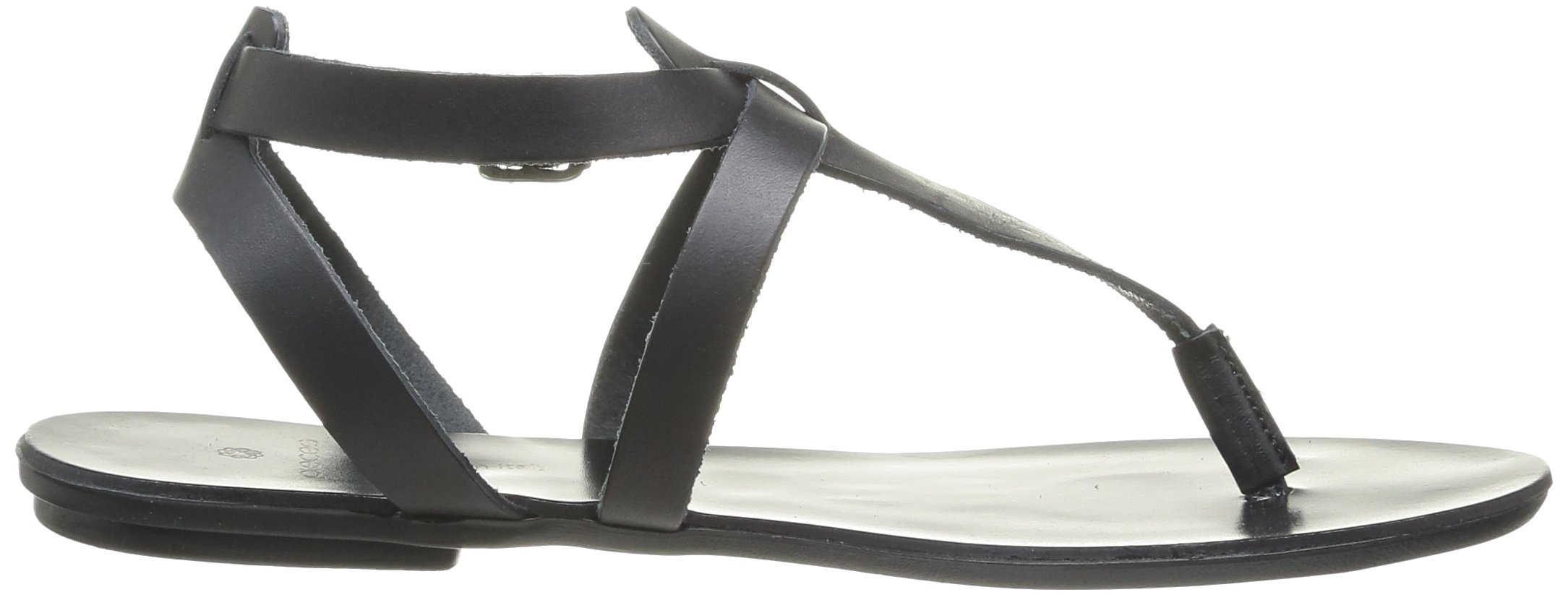 Pieces Cathie New Leather Sandal sandali donna nero