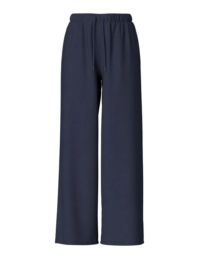 Pieces Pcchilli HW New Wide Swt Pants pantaloni tuta vita alta