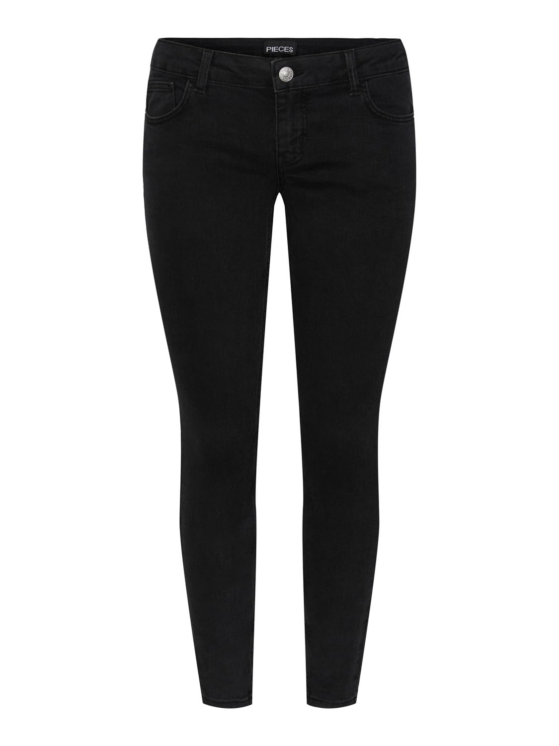 Pieces Pcpeggy LW Skinny Ank BLC Jeans Noos jeans taglia 48-50 Plus