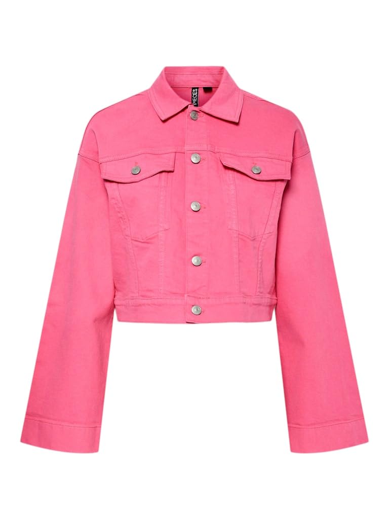 PIECES Pcsvala giacca denim donna M uso quotidiano
