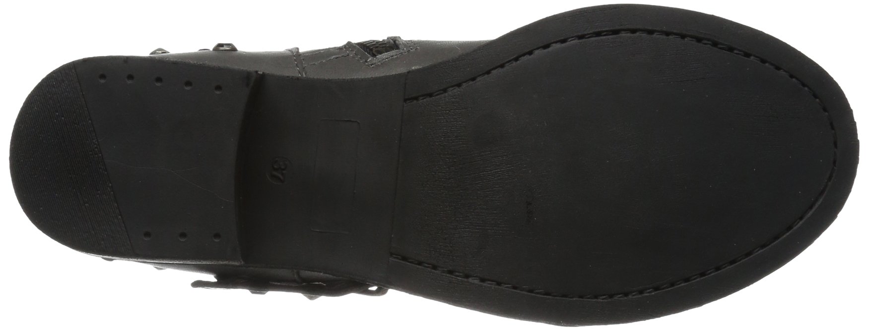 Pieces Isadora Leather stivaletti donna grigio scuro 36 EU