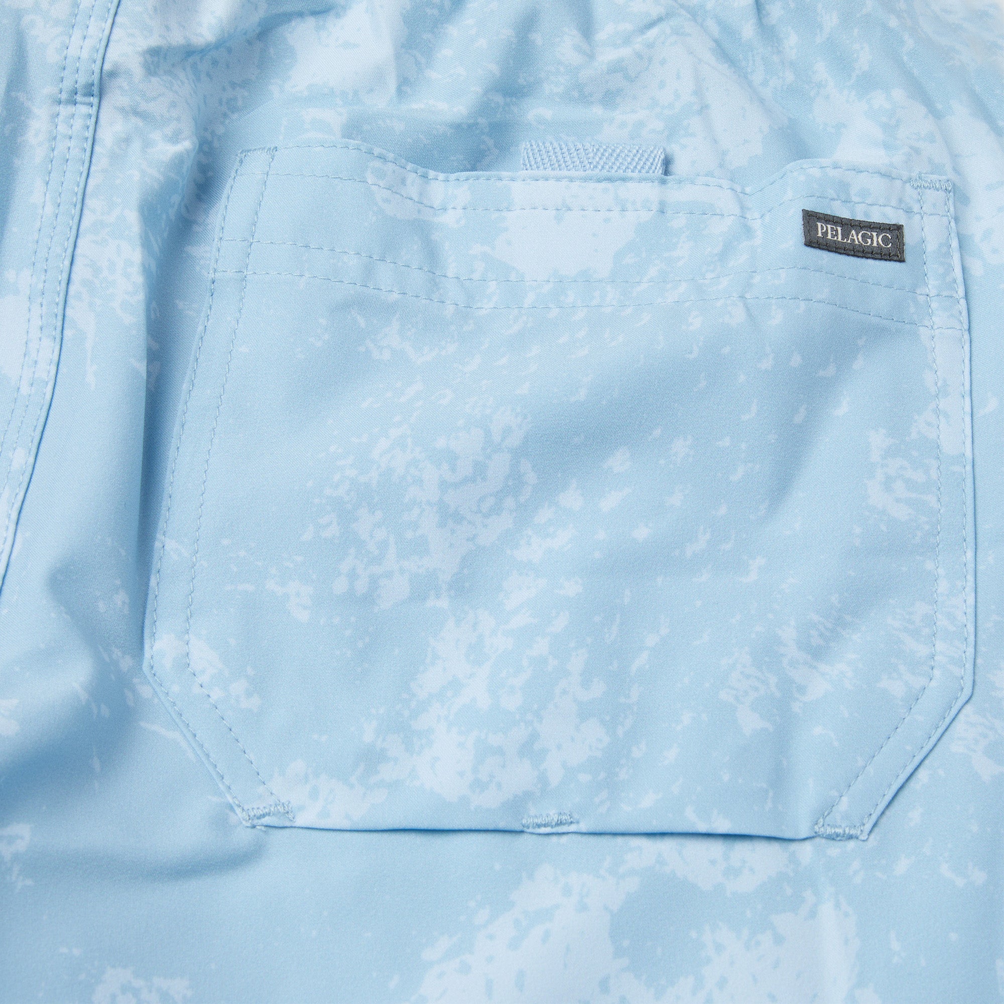 Pelagic Leiday bermuda ragazzo azzurro elasticizzato