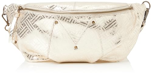 Pieces Pcmilla Pelle FC marsupio donna almond metallizzato