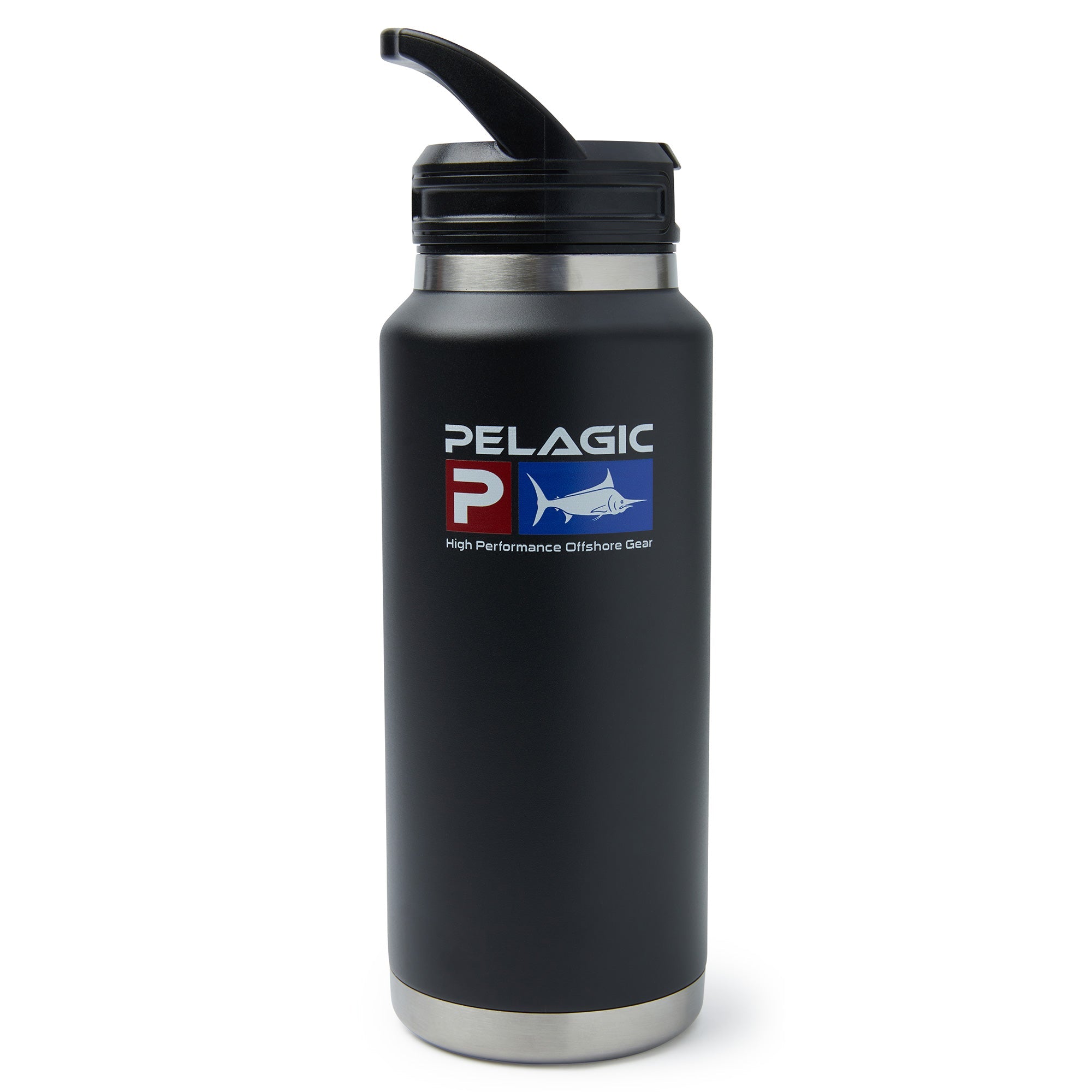 Pelagic 36oz Borraccia Termica Nera Acciaio