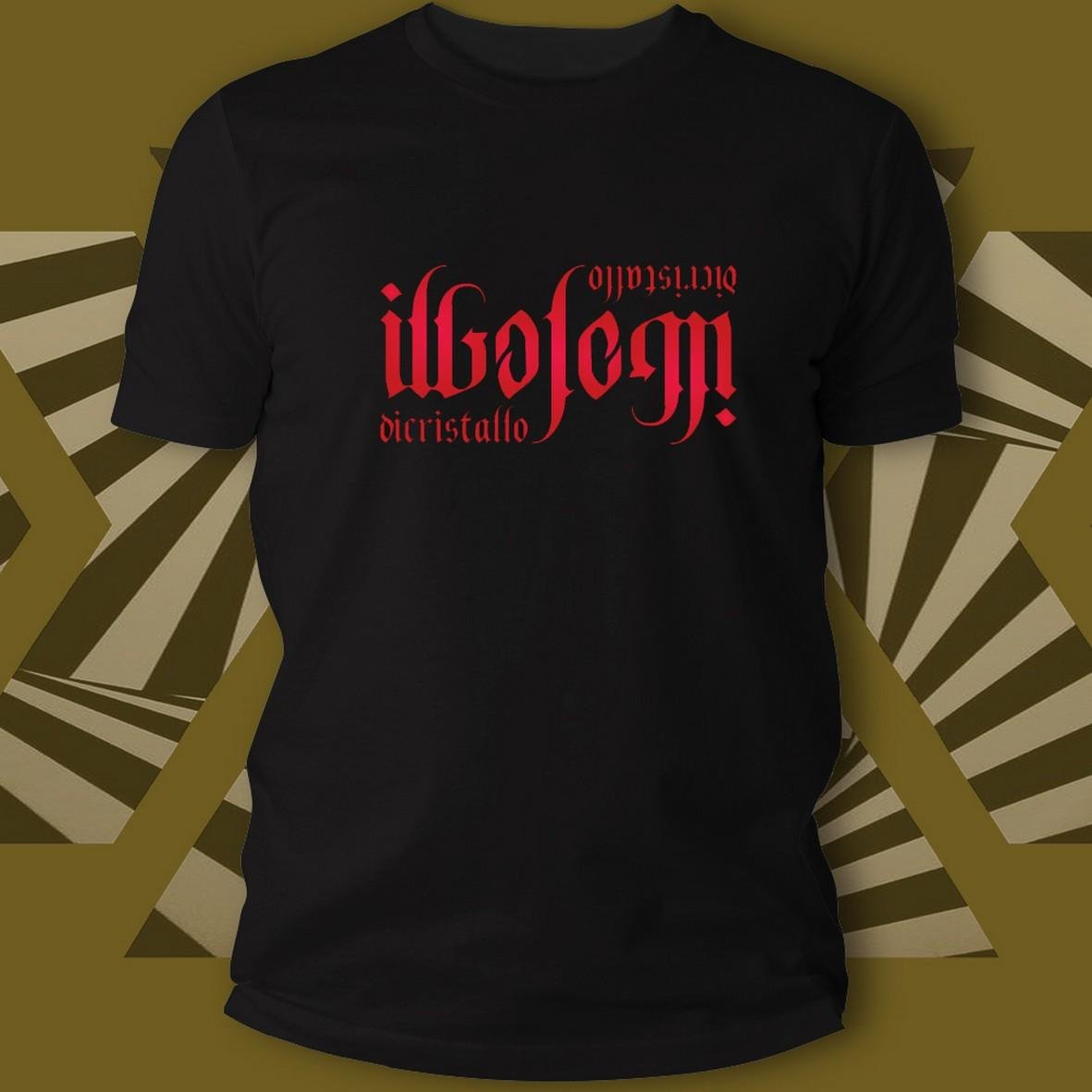 Il Golem di Cristallo Logo t-shirt cotone organico