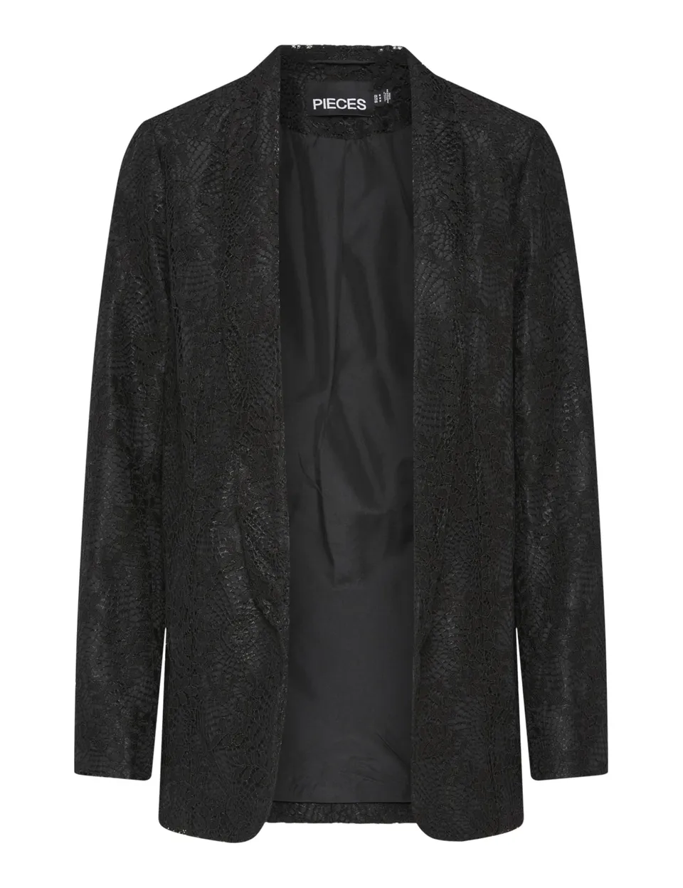 Pieces Pcbosulla Lace blazer donna con pizzo taglia M