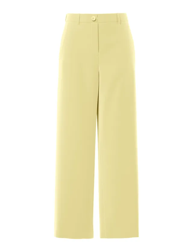 Pieces Pckamil HW Wide Pant Noos BC pantaloni vaniglia L/32L vita alta