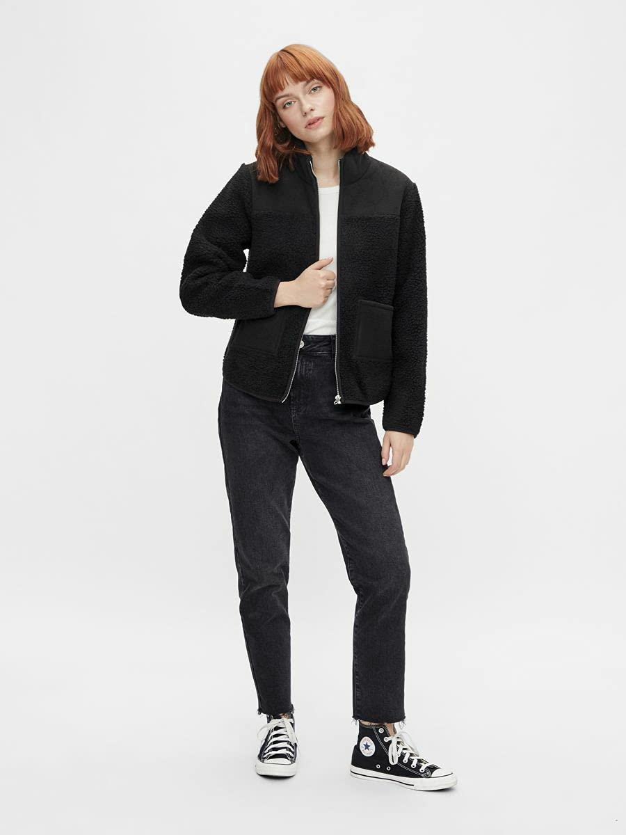 Pieces Orsadie Teddy giacca donna morbida calda