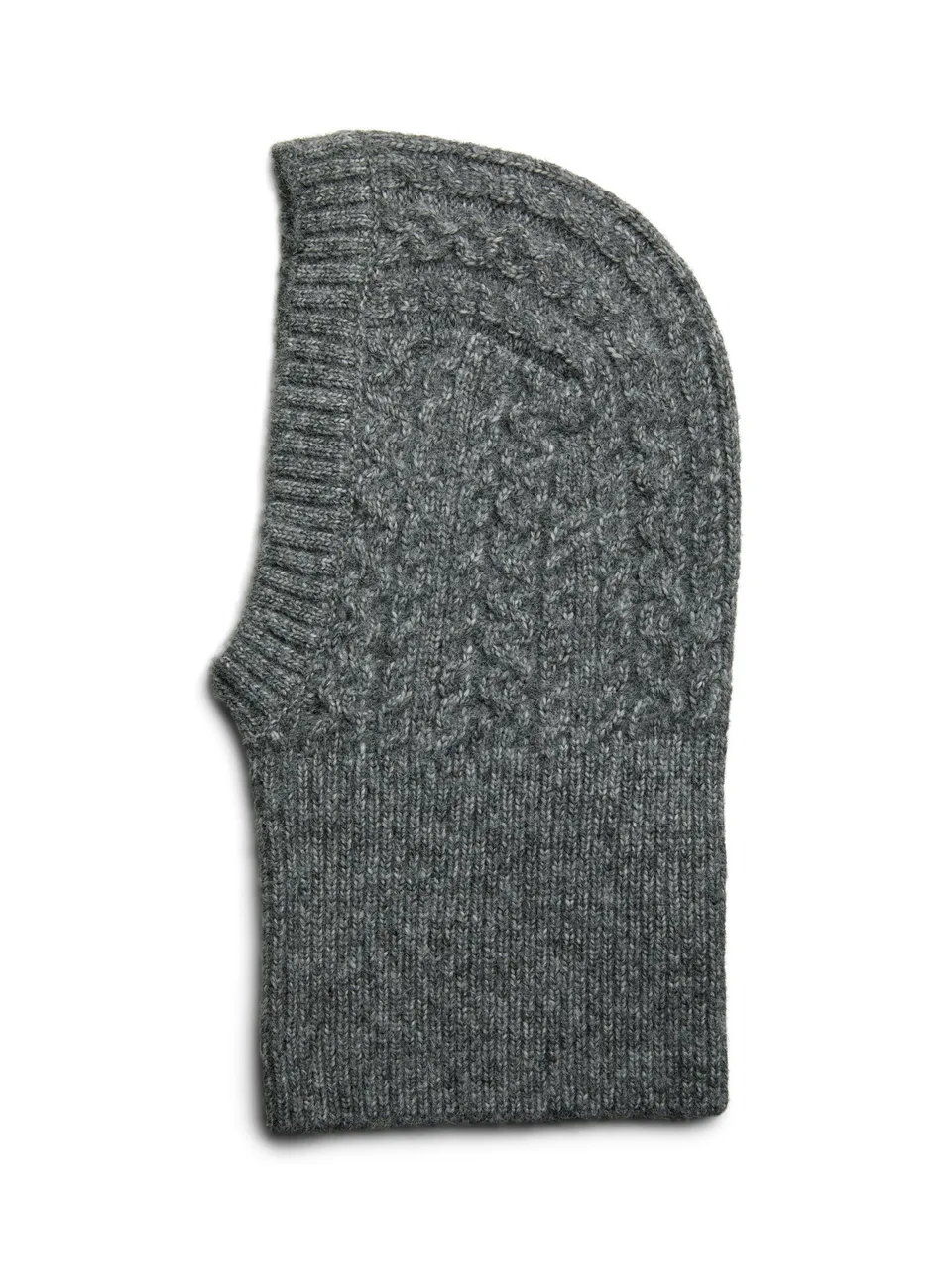 PIECES Pcjisa Balaclava Passamontagna Donna Grigio Scuro