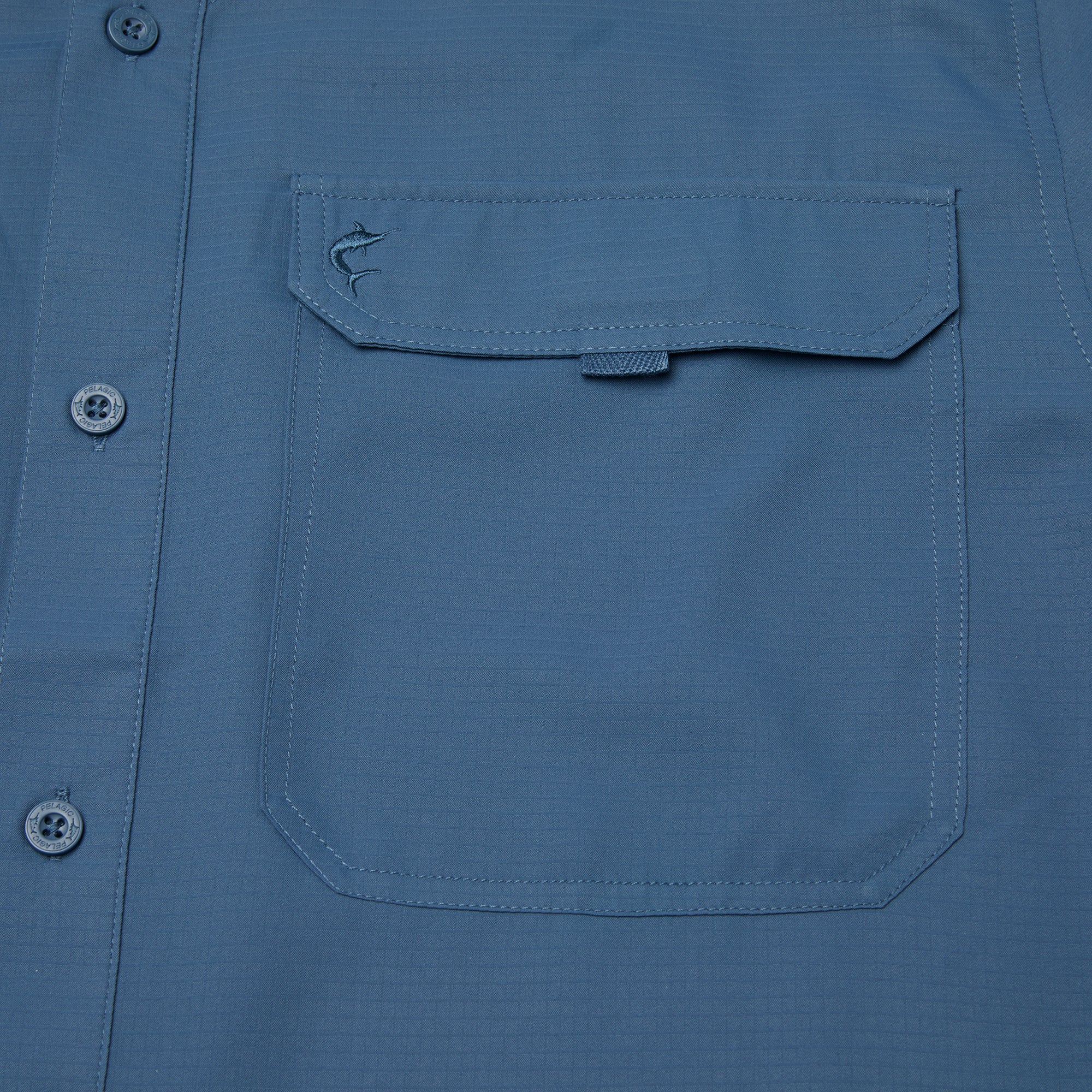 Pelagic Keys camicia uomo abyss UPF 50+