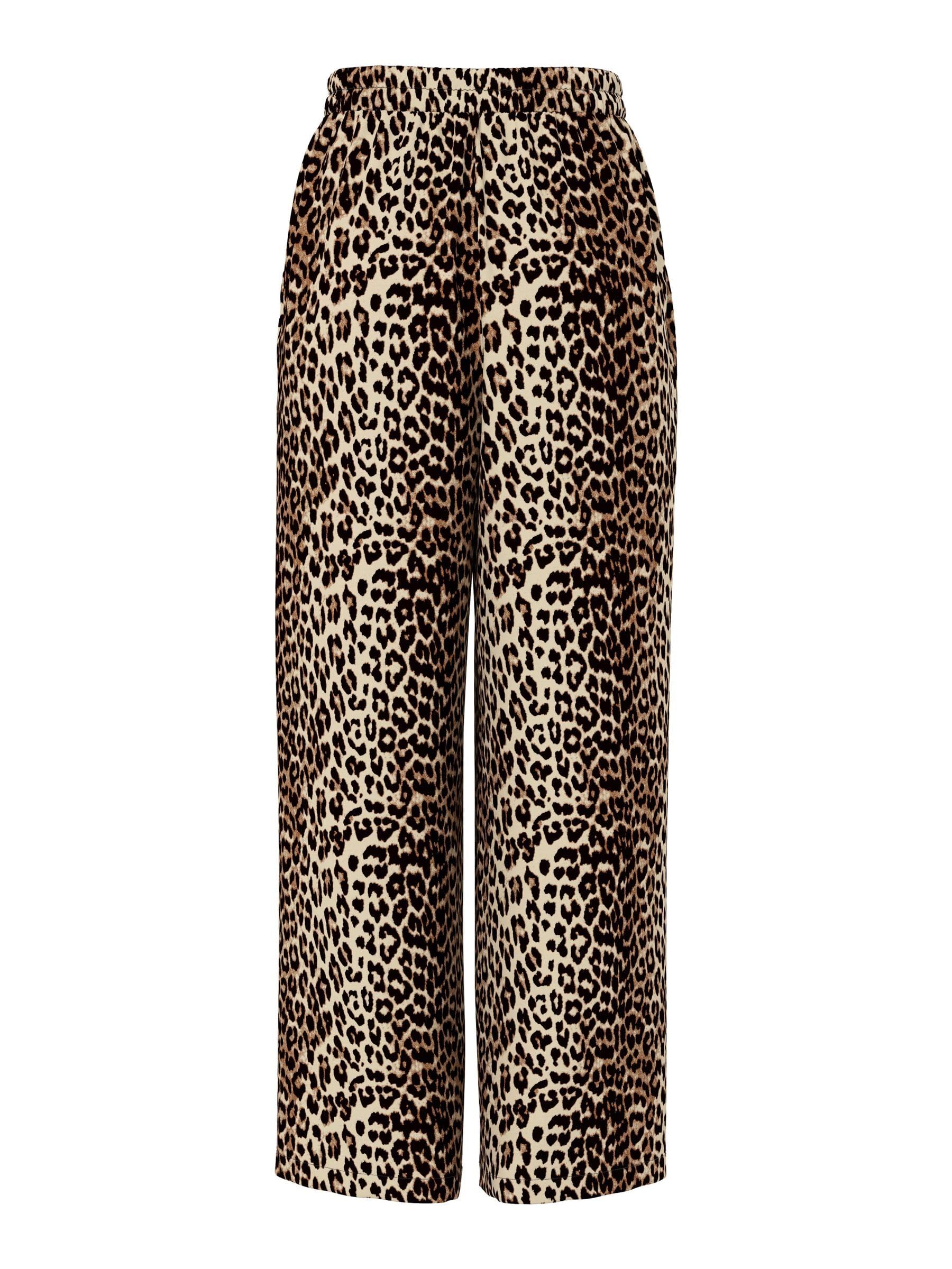 Pieces Pctiffany pantaloni donna larghi vita alta taglia XS