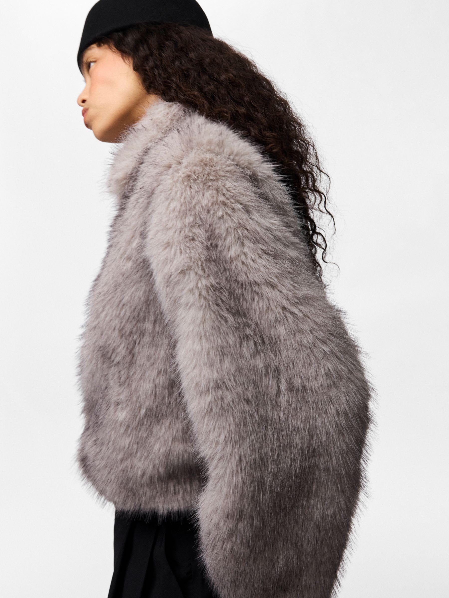 Pieces Pcjilla Short Fluffy giacca donna fluffy L