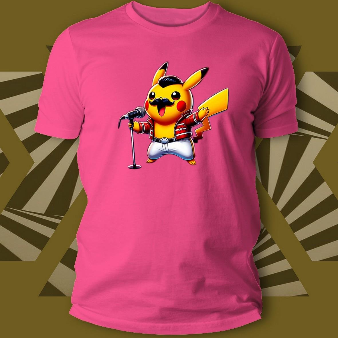 Matrix Tribe-Tee Rex Pika-Freddie t-shirt unisex cotone