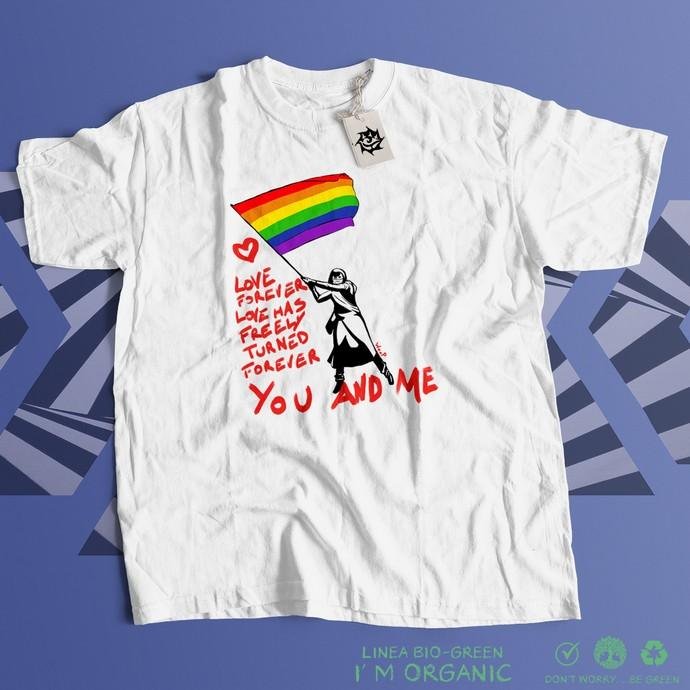 Matrix Music Store Woop Love Is Forever t-shirt unisex cotone