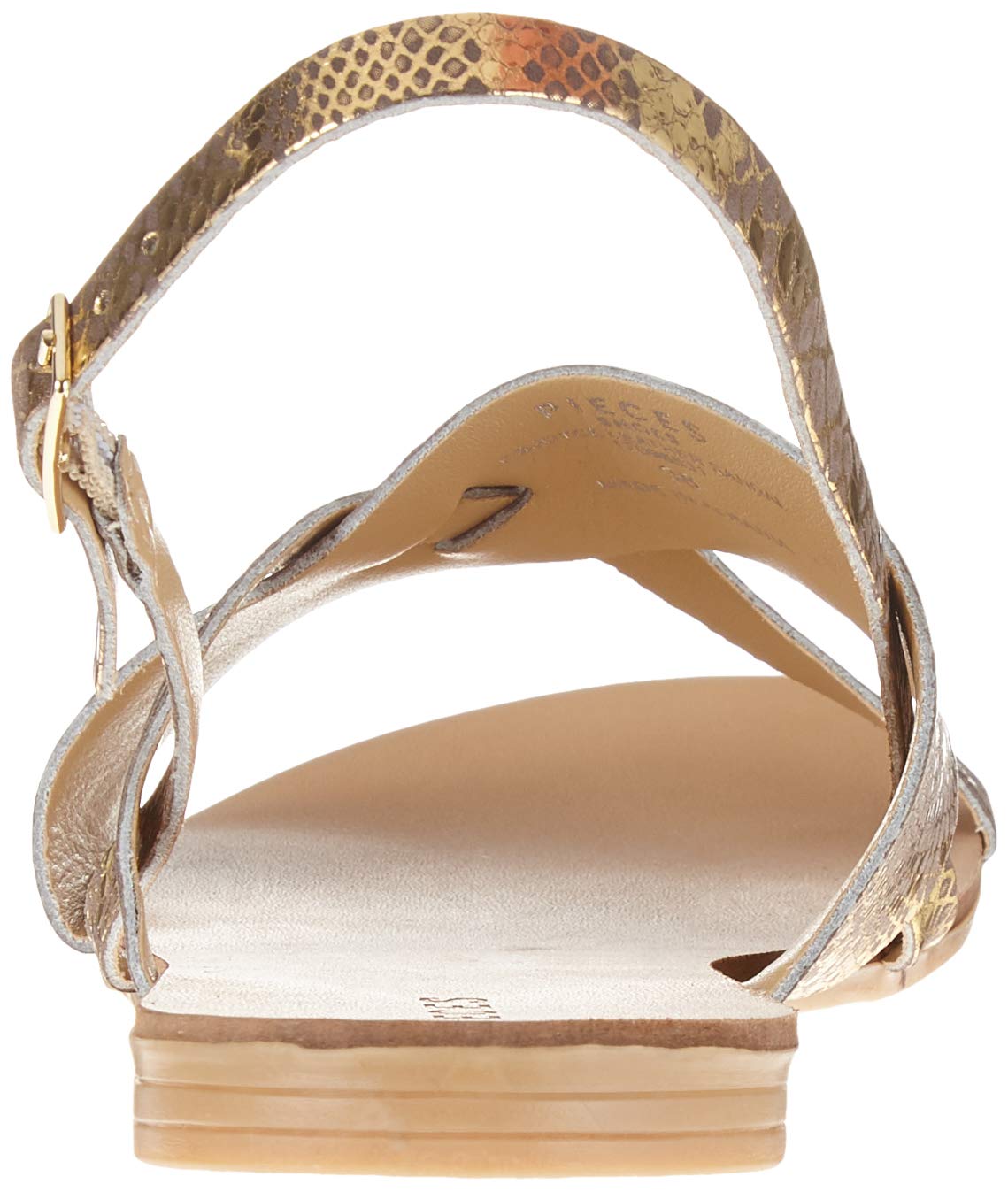Pieces Psjoyce Leather sandali animalier donna