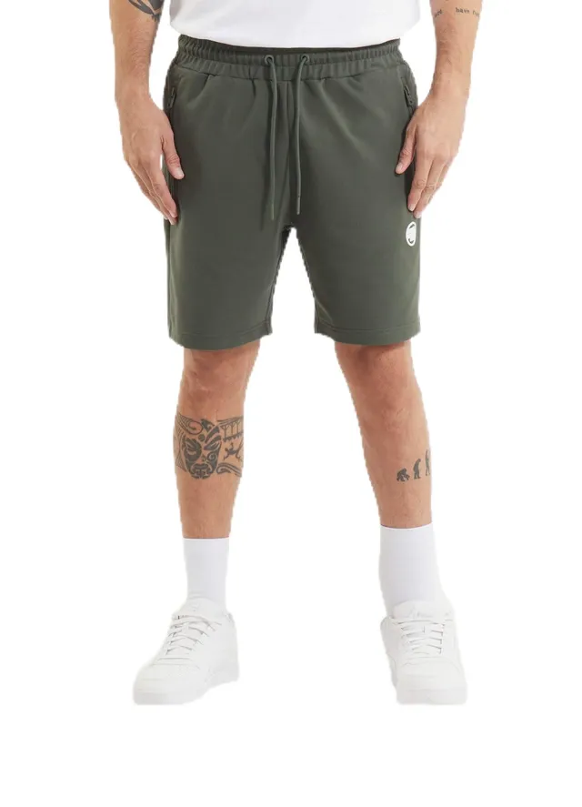 Pitbull Nugget Shorts Uomo Cotone Tasche Zip