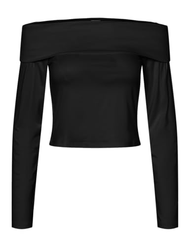 Pieces Pctuffe LS Top spalle scoperte donna taglia L