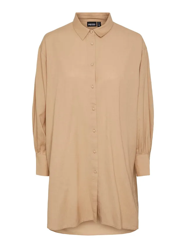 PIECES Pcleena LS camicia oversize taglia XL
