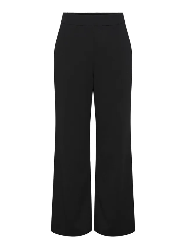 Pieces Pcnula HW Noos pantaloni larghi donna culotte